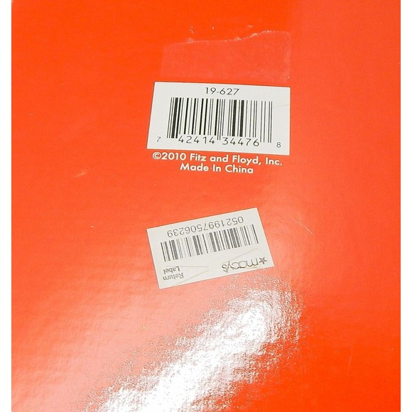 Fitz & Floyd Frosty's Frolic Elongated 15” Platter Tray Snowman 2010 Holiday - Picture 11 of 12